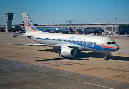 Российский самолет МС-21 готов к испытаниям в воздухе