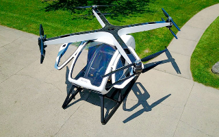 На выставке CES будет летать первый в мире пассажирский дрон