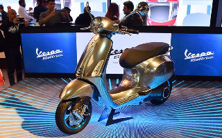 В Европе анонсированы продажи электроверсии культового Vespa