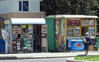 В России на треть увеличилось число торговых киосков