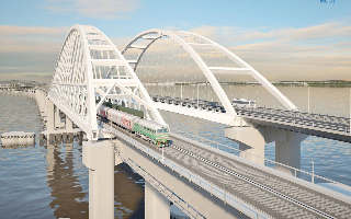 По Крымскому мосту проедут первые пассажирские поезда