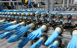 Малазийцы заработали на латексных перчатках миллиарды