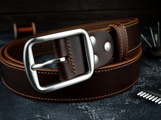Какие преимущества имеет мужской ремень из натуральной кожи
